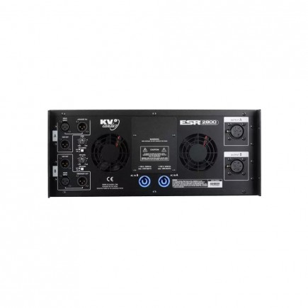 KV2 Audio ESR2800 Wzmacniacz, kontroler systemu ESR212
